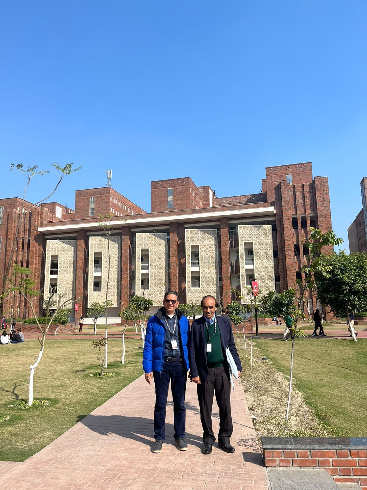 Rajiv Sachdev with co-author Neeraj Gupta